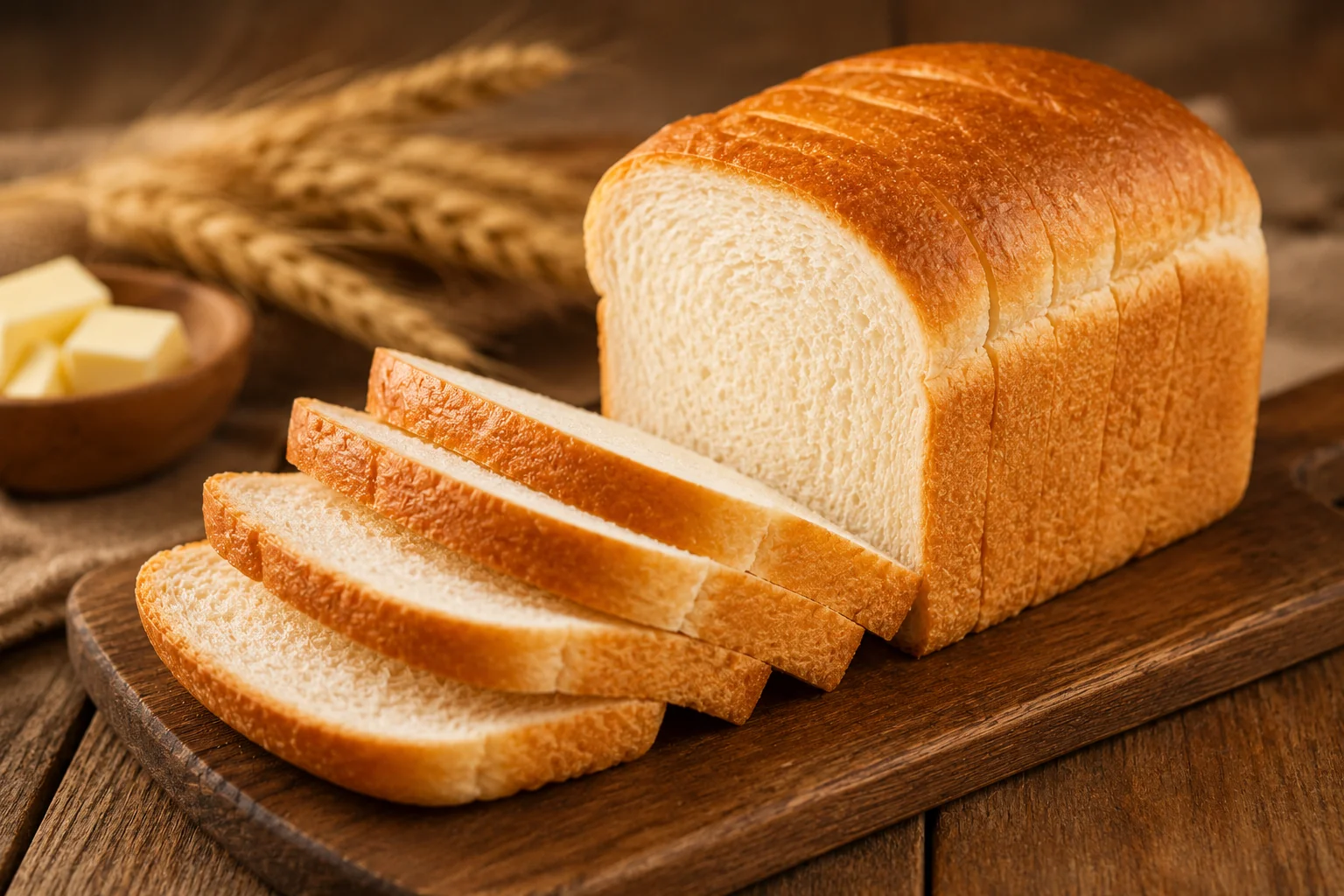 Premium White Bread by Rudra Priyam