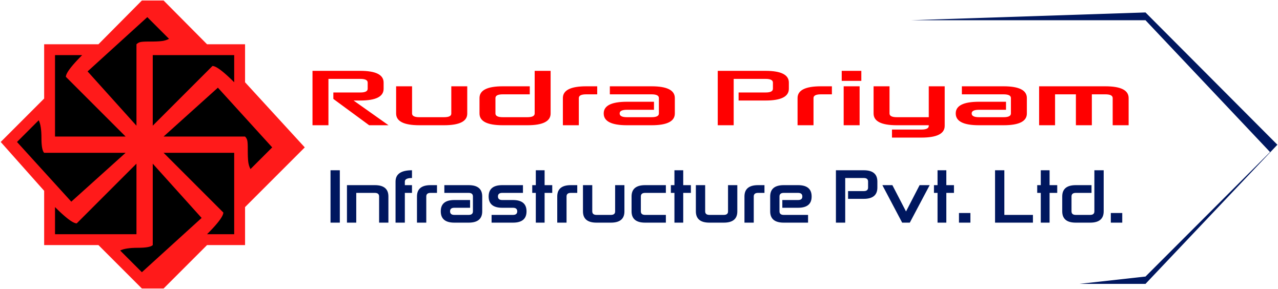 Rudra Priyam Infrastructure Logo