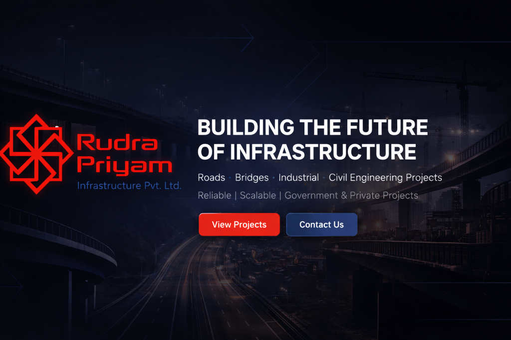 Infrastructure projects by Rudra Priyam